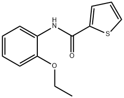 N-(2-ethoxyphenyl)-2-thiophenecarboxamide Struktur