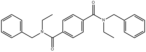 N~1~,N~4~-dibenzyl-N~1~,N~4~-diethylterephthalamide Struktur