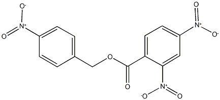 4-nitrobenzyl 2,4-bisnitrobenzoate Struktur