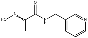 2-(hydroxyimino)-N-(3-pyridinylmethyl)propanamide Struktur