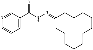 N'-cyclododecylidenenicotinohydrazide Struktur