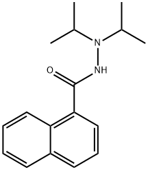 N',N'-diisopropyl-1-naphthohydrazide Struktur