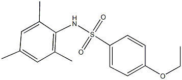 4-ethoxy-N-mesitylbenzenesulfonamide Struktur