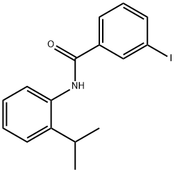 3-iodo-N-(2-isopropylphenyl)benzamide Struktur