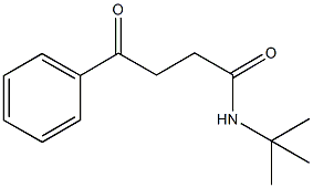 N-(tert-butyl)-4-oxo-4-phenylbutanamide Struktur