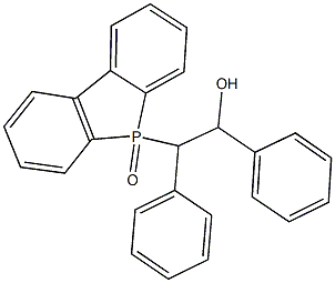 2-(5-oxido-5H-benzo[b]phosphindol-5-yl)-1,2-diphenylethanol Struktur