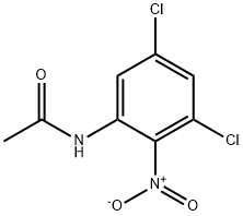 N-{3,5-dichloro-2-nitrophenyl}acetamide Struktur