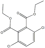 diethyl 3,6-dichlorophthalate Struktur