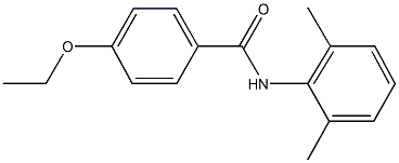 N-(2,6-dimethylphenyl)-4-ethoxybenzamide Struktur