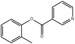 2-methylphenyl nicotinate Struktur