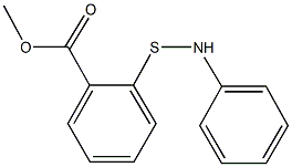 methyl 2-(anilinosulfanyl)benzoate Struktur