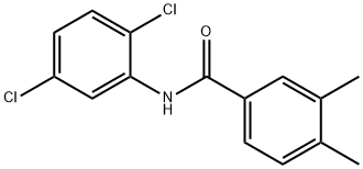 N-(2,5-dichlorophenyl)-3,4-dimethylbenzamide Struktur