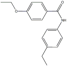 4-ethoxy-N-(4-ethylphenyl)benzamide Struktur