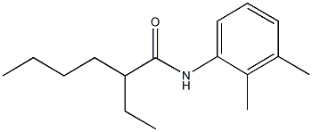 N-(2,3-dimethylphenyl)-2-ethylhexanamide Struktur