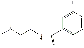 N-isopentyl-3-methylbenzamide Struktur