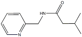 3-methyl-N-(2-pyridinylmethyl)butanamide Struktur