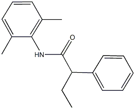 N-(2,6-dimethylphenyl)-2-phenylbutanamide Struktur