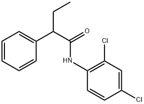 N-(2,4-dichlorophenyl)-2-phenylbutanamide Struktur