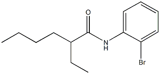 N-(2-bromophenyl)-2-ethylhexanamide Struktur