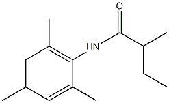 N-mesityl-2-methylbutanamide Struktur