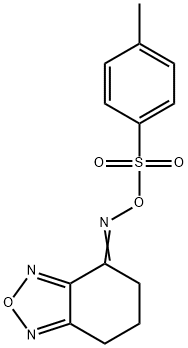 4-{[(4-methylphenyl)sulfonyl]oxyimino}-4,5,6,7-tetrahydro-2,1,3-benzoxadiazole Structure