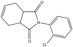 2-(2-chlorophenyl)-3a,4,7,7a-tetrahydro-1H-isoindole-1,3(2H)-dione Struktur