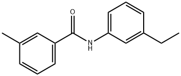 N-(3-ethylphenyl)-3-methylbenzamide Struktur