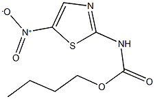 butyl 5-nitro-1,3-thiazol-2-ylcarbamate Struktur