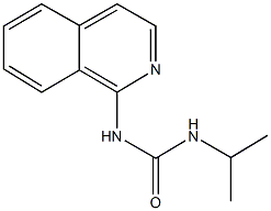 N-isopropyl-N'-(1-isoquinolinyl)urea Struktur