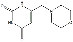 6-(4-morpholinylmethyl)-2,4(1H,3H)-pyrimidinedione Struktur