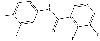 N-(3,4-dimethylphenyl)-2,3-difluorobenzamide Struktur