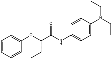 N-[4-(diethylamino)phenyl]-2-phenoxybutanamide Struktur