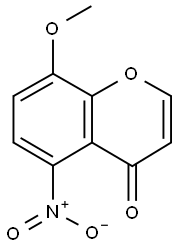 5-nitro-8-methoxy-4H-chromen-4-one Structure