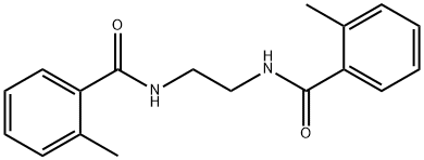 2-methyl-N-{2-[(2-methylbenzoyl)amino]ethyl}benzamide Struktur