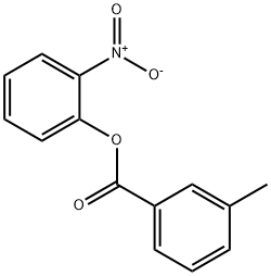 2-nitrophenyl 3-methylbenzoate Struktur