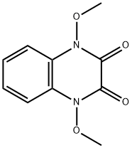 1,4-dimethoxy-1,4-dihydro-2,3-quinoxalinedione Struktur