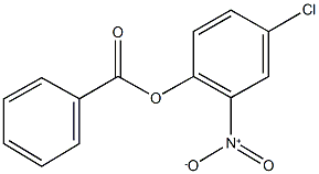 4-chloro-2-nitrophenyl benzoate Struktur