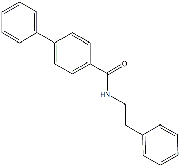 N-(2-phenylethyl)[1,1'-biphenyl]-4-carboxamide Struktur