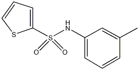 N-(3-methylphenyl)-2-thiophenesulfonamide Struktur