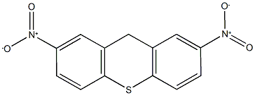 2,7-dinitro-9H-thioxanthene Struktur