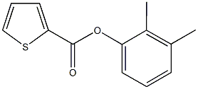 2,3-dimethylphenyl 2-thiophenecarboxylate Struktur