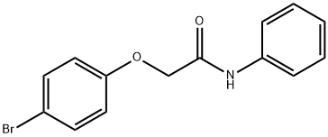 2-(4-bromophenoxy)-N-phenylacetamide Struktur