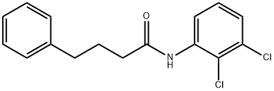 N-(2,3-dichlorophenyl)-4-phenylbutanamide Struktur