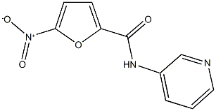 5-nitro-N-pyridin-3-ylfuran-2-carboxamide Struktur