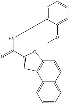 N-(2-ethoxyphenyl)naphtho[2,1-b]furan-2-carboxamide Struktur