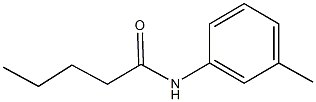 N-(3-methylphenyl)pentanamide Struktur