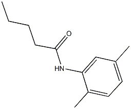 N-(2,5-dimethylphenyl)pentanamide Struktur