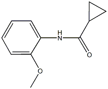 N-(2-methoxyphenyl)cyclopropanecarboxamide Struktur