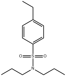 4-ethyl-N,N-dipropylbenzenesulfonamide Struktur