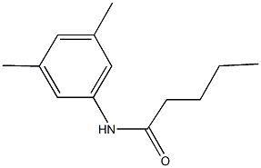 N-(3,5-dimethylphenyl)pentanamide Struktur